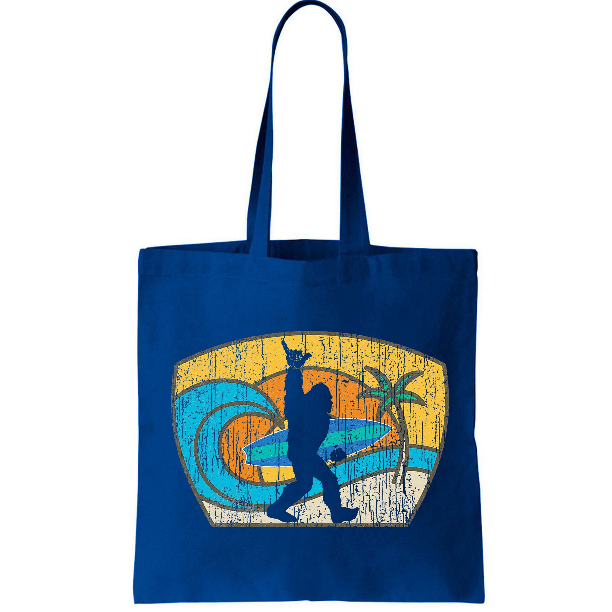 Bigfoot Surfing Gift For Shaka Aloha Surfer Dude Bag