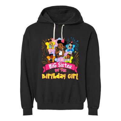 Big Sister GracieS Corner Birthday Dolls Cute Party Gift Garment-Dyed Fleece Hoodie