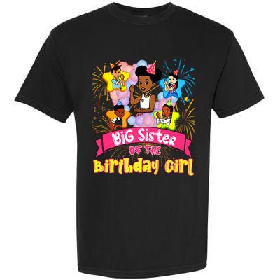 Big Sister GracieS Corner Birthday Dolls Cute Party Gift Garment-Dyed Heavyweight T-Shirt
