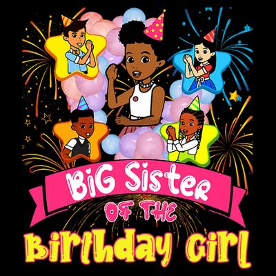 Big Sister GracieS Corner Birthday Dolls Cute Party Gift T-Shirt