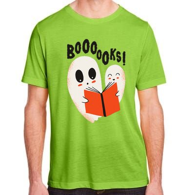 BOOOOKS! Spooky Ghosts Reading BOO BOOKS Halloween Meme Adult ChromaSoft Performance T-Shirt