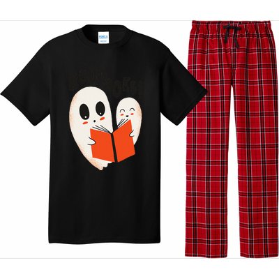 BOOOOKS! Spooky Ghosts Reading BOO BOOKS Halloween Meme Pajama Set