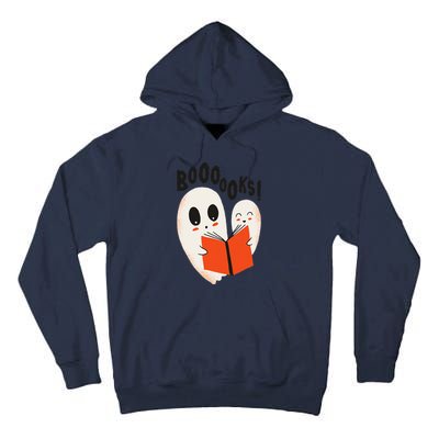 BOOOOKS! Spooky Ghosts Reading BOO BOOKS Halloween Meme Tall Hoodie