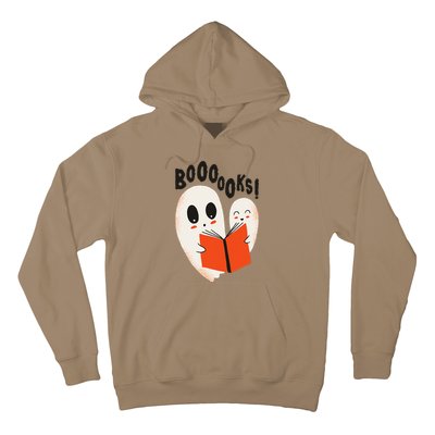 BOOOOKS! Spooky Ghosts Reading BOO BOOKS Halloween Meme Hoodie