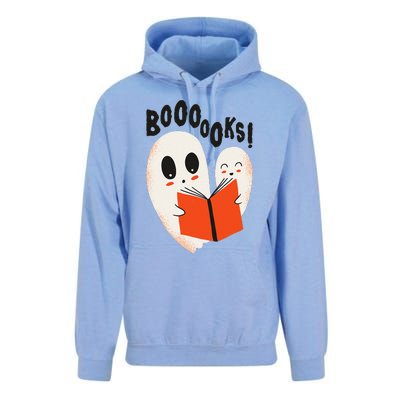 BOOOOKS! Spooky Ghosts Reading BOO BOOKS Halloween Meme Unisex Surf Hoodie