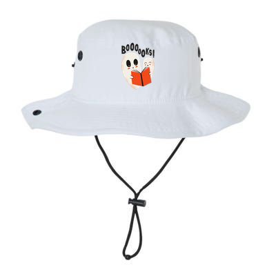 BOOOOKS! Spooky Ghosts Reading BOO BOOKS Halloween Meme Legacy Cool Fit Booney Bucket Hat