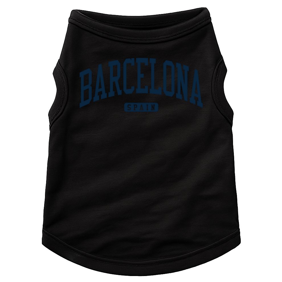 Barcelona Spain Great Gift Doggie Tank