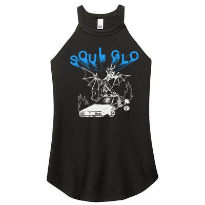 Bin Soul Glo Cop Killer Women’s Perfect Tri Rocker Tank