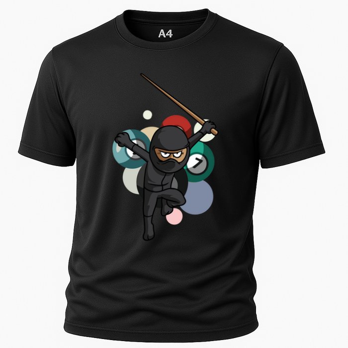 Billiard Snooker Gift For A Pool Player Gift Cooling Performance Crew T-Shirt