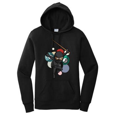 Billiard Snooker Gift For A Pool Player Gift Women's Pullover Hoodie