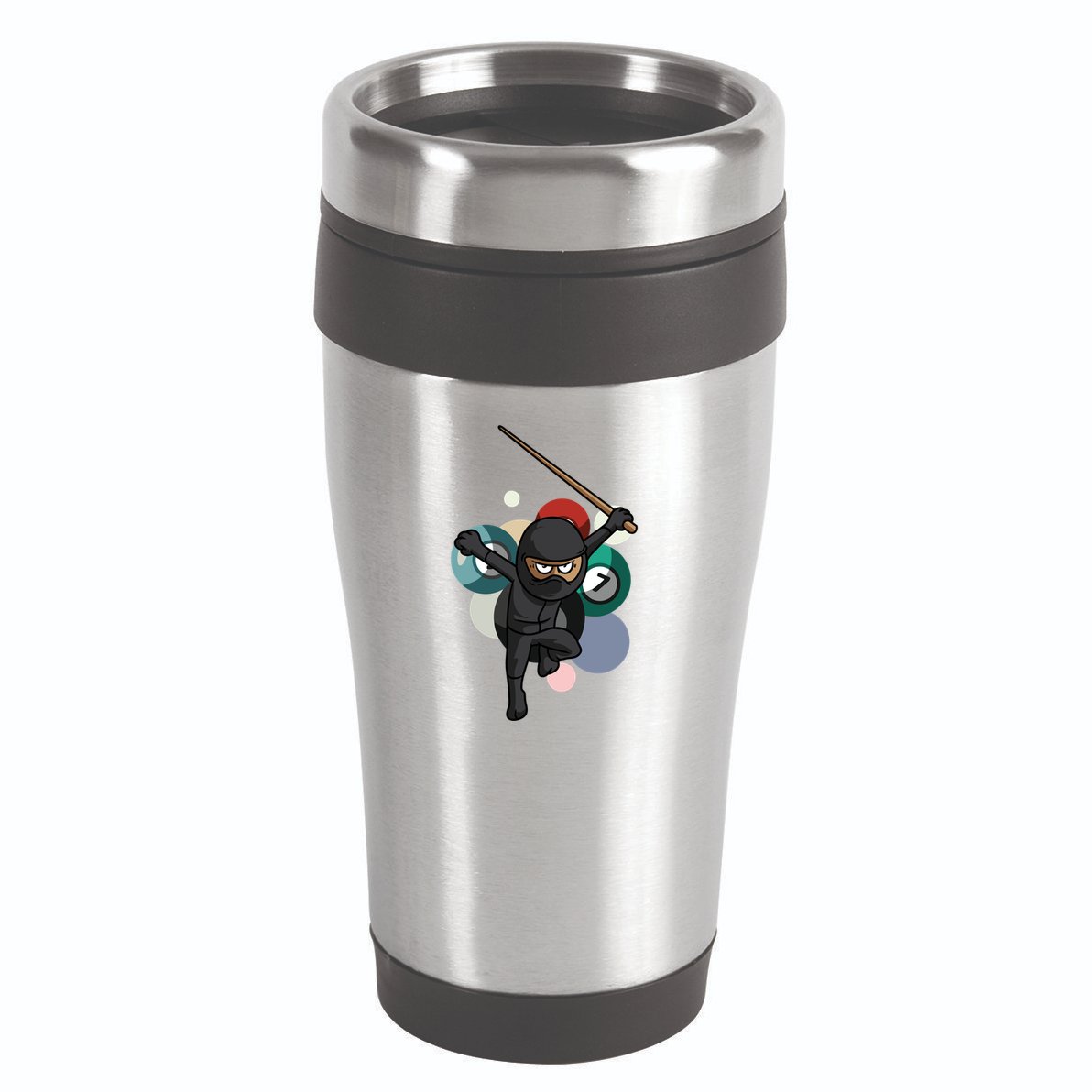 Billiard Snooker Gift For A Pool Player Gift 16oz Travel Tumbler
