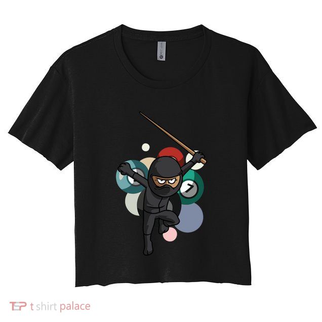 Billiard Snooker Gift For A Pool Player Gift Crop Top