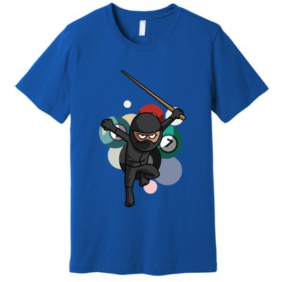 Billiard Snooker Gift For A Pool Player Gift Premium T-Shirt