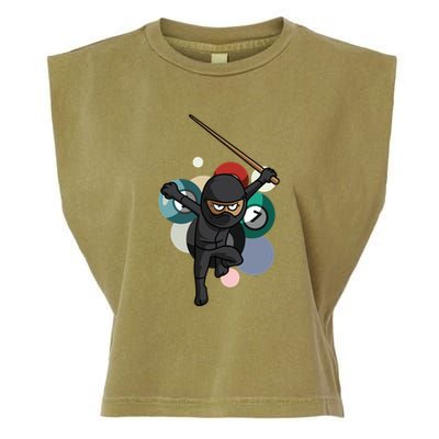 Billiard Snooker Gift For A Pool Player Gift Garment-Dyed Women's Muscle Tee