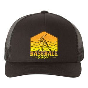 Baseball Season Gift For Baseball Fan Yupoong Adult 5-Panel Trucker Hat