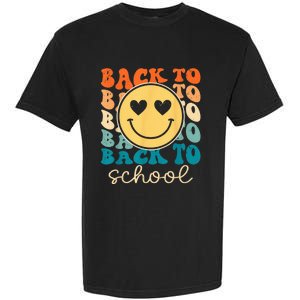 Boho Style Groovy Smile Back to School Garment-Dyed Heavyweight T-Shirt