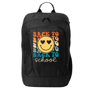 Boho Style Groovy Smile Back to School City Backpack