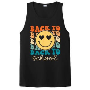 Boho Style Groovy Smile Back to School PosiCharge Competitor Tank