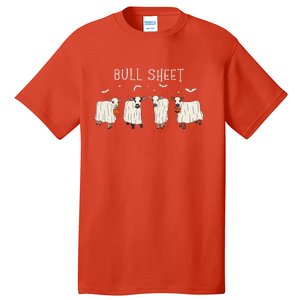 Bull Sheet Ghost Cow Halloween Funny This Is Bull Sheet Tall T-Shirt