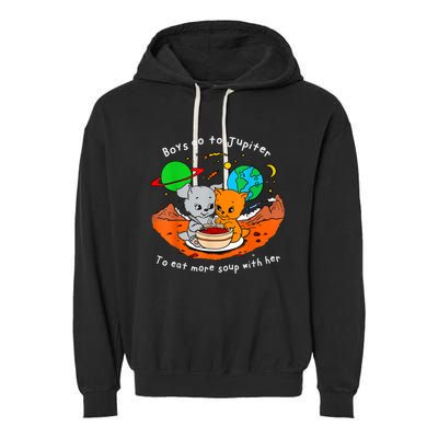 Boy S Go To Jupiter To Eat More Soup With Her Garment-Dyed Fleece Hoodie