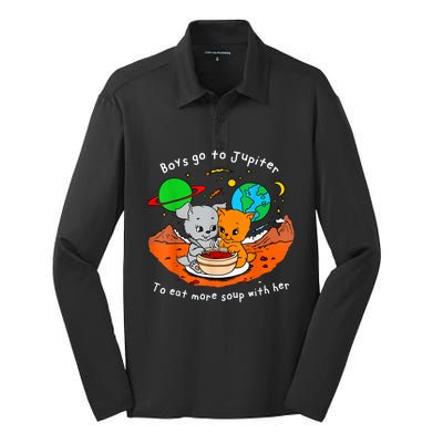 Boy S Go To Jupiter To Eat More Soup With Her Silk Touch Performance Long Sleeve Polo