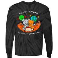 Boy S Go To Jupiter To Eat More Soup With Her Tie-Dye Long Sleeve Shirt