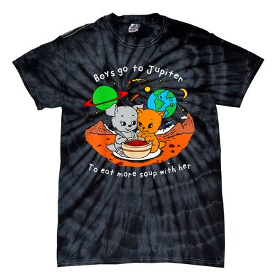 Boy S Go To Jupiter To Eat More Soup With Her Tie-Dye T-Shirt