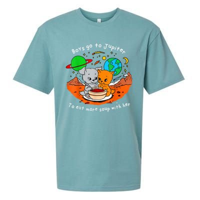 Boy S Go To Jupiter To Eat More Soup With Her Sueded Cloud Jersey T-Shirt