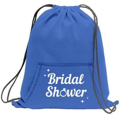 Bridal Shower Gift Sweatshirt Cinch Pack Bag