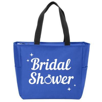 Bridal Shower Gift Zip Tote Bag