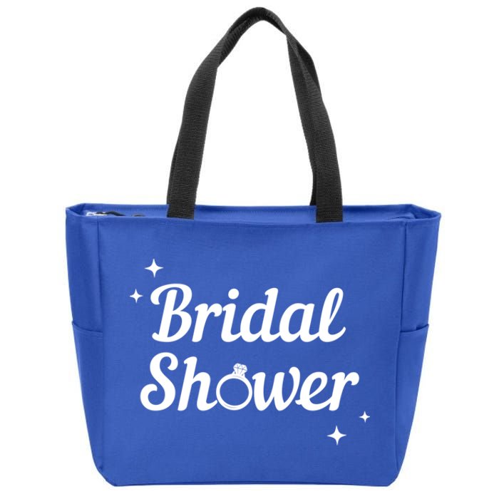 Bridal Shower Gift Zip Tote Bag