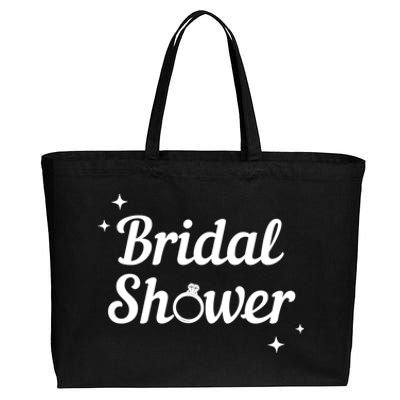 Bridal Shower Gift Cotton Canvas Jumbo Tote