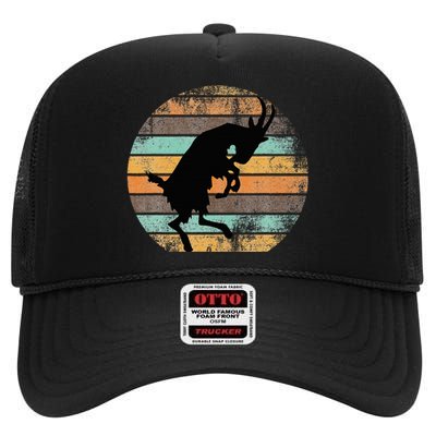 Billy Strings Goat Silhouette High Crown Mesh Back Trucker Hat