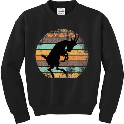 Billy Strings Goat Silhouette Kids Sweatshirt