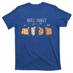 Bull Sheet Ghost Cow Halloween Funny This Is Bull Sheet Gift T-Shirt