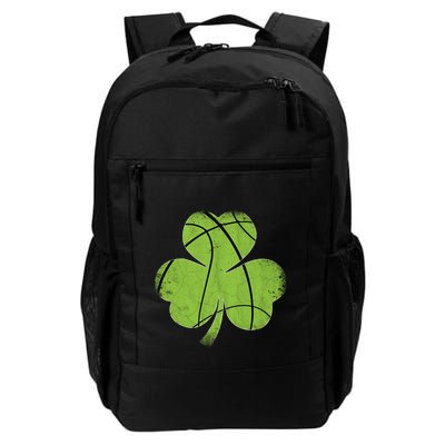 Basketball Shamrock Gift Funny St Patricks Day Irish Gift Cute Gift Backpack