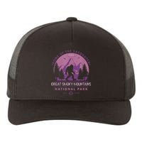 Bigfoot Sasquatch Great Smoky Mountains National Park Yupoong Adult 5-Panel Trucker Hat