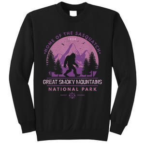 Bigfoot Sasquatch Great Smoky Mountains National Park Sweatshirt