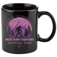 Bigfoot Sasquatch Great Smoky Mountains National Park 11oz C Handle Ceramic Mug