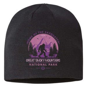 Bigfoot Sasquatch Great Smoky Mountains National Park Sustainable Beanie