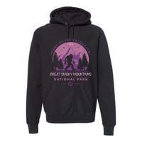 Bigfoot Sasquatch Great Smoky Mountains National Park Premium Hoodie