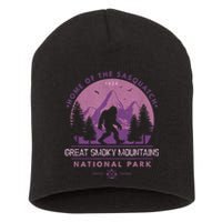 Bigfoot Sasquatch Great Smoky Mountains National Park Short Acrylic Beanie