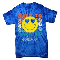 Boho Style Groovy Smile Back To School Tie-Dye T-Shirt