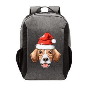 Beagle Santa Hat Christmas Beagle Cute Gift Vector Backpack