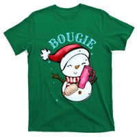 Bougie Snowman Holding A Tumbler T-Shirt