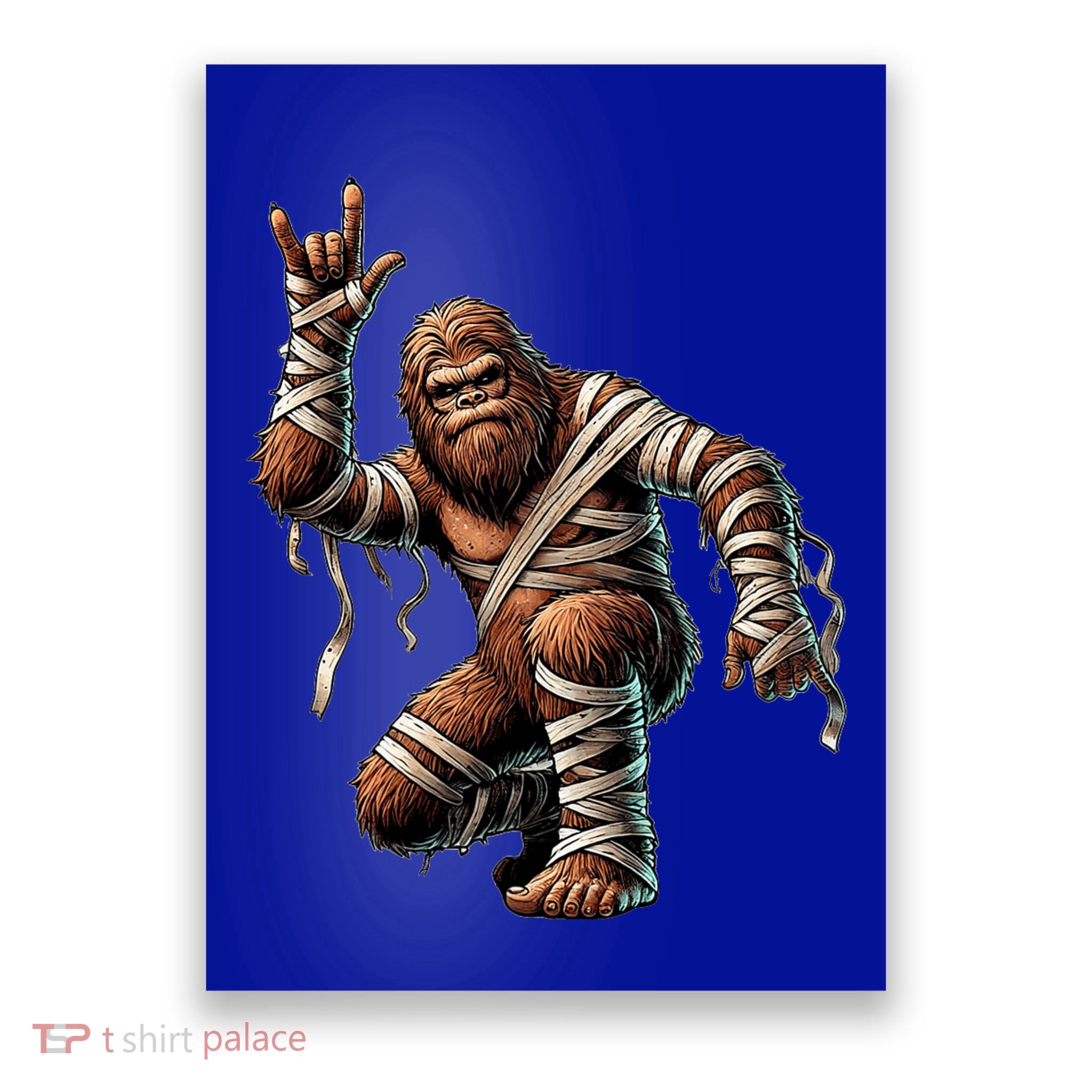 Bigfoot Sasquatch Halloween Bigfoot Poster
