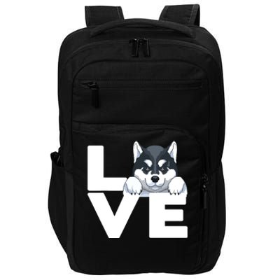 Best Siberian Husky For Men Women Huskies Dog Owner Lover Impact Tech Backpack