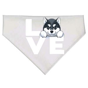 Best Siberian Husky For Men Women Huskies Dog Owner Lover USA-Made Doggie Bandana