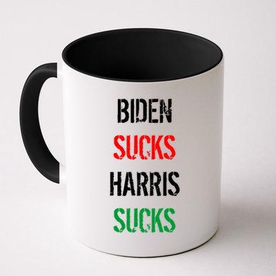 Biden Sucks Harris Sucks Mug