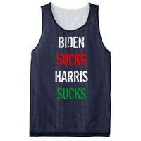 Biden Sucks Harris Sucks Mesh Reversible Basketball Jersey Tank